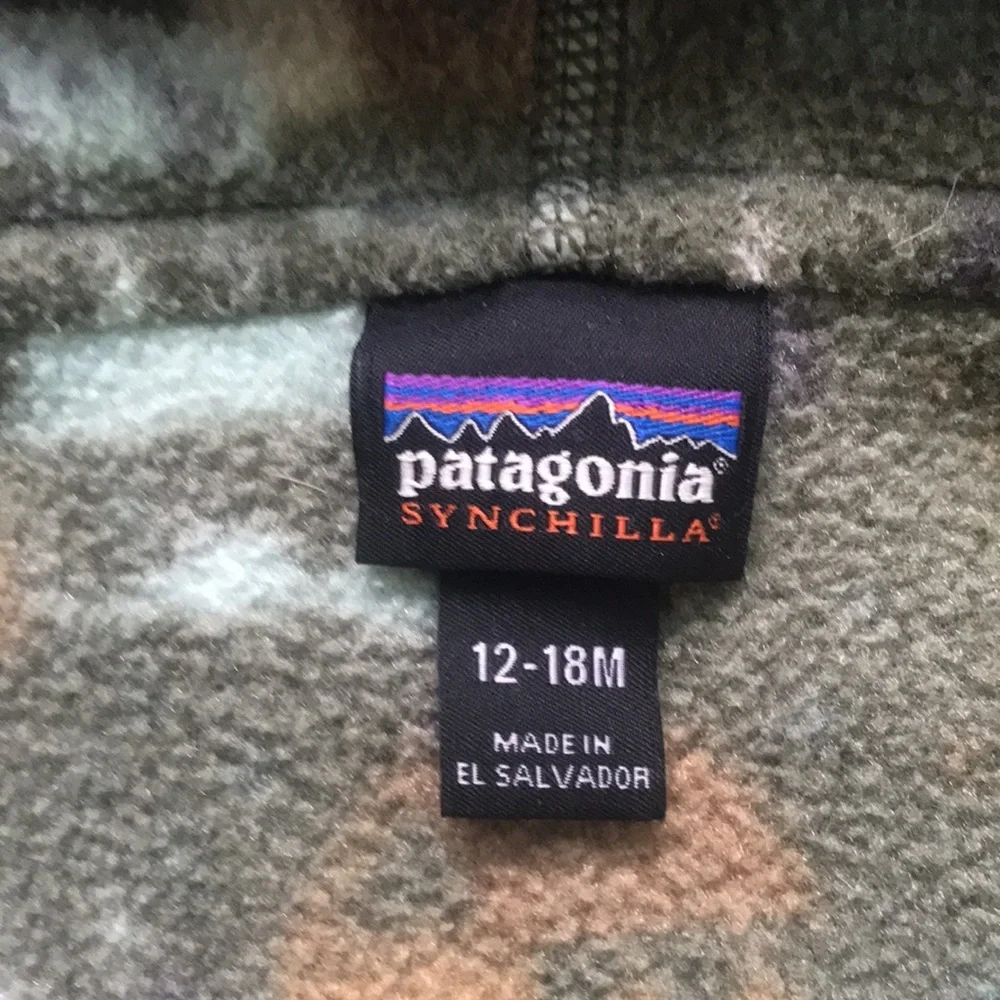 Patagonia Fleece Jacket (size 12-18m)